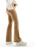 Фото #8 товара Vero Moda jersey flare trouser in beige