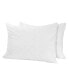 Embossed Gel-Infused Memory Foam Cluster Pillow, 2 Pack, Standard