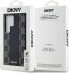 DKNY DKNY Leather Checkered Mono Pattern MagSafe - Etui Samsung Galaxy S24 Ultra (czarny)