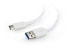 Фото #4 товара Gembird CCP-USB3-AMCM-1M-W - 1 m - USB A - USB C - USB 3.2 Gen 1 (3.1 Gen 1) - 600 Mbit/s - White