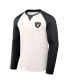 ფოტო #3 პროდუქტის Men's NFL x Darius Rucker Collection by Cream, Black Las Vegas Raiders Long Sleeve Raglan T-shirt