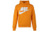 Фото #1 товара Толстовка мужская Nike Sportswear Sport Pack BV4541-886 желтого цвета.