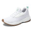 Puma Venus Emboss Knit Lace Up Womens White Sneakers Casual Shoes 39280701