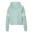 Фото #2 товара Puma Power Cropped Logo Pullover Hoodie Womens Blue Casual Athletic Outerwear 84