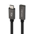 Фото #3 товара удлинительный USB-C-кабель NANOCABLE 10.01.4400 Чёрный 50 cm (1 штук)
