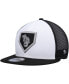 ფოტო #3 პროდუქტის Men's White, Black Oakland Athletics 2022 Clubhouse Trucker 9FIFTY Snapback Hat