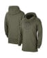 Фото #1 товара Men's Olive Alabama Crimson Tide Military-Inspired Pack Long Sleeve Hoodie T-shirt