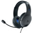 Фото #4 товара PDP LVL50 - Headset - Head-band - Gaming - Black - Blue - Binaural - Volume + - Volume -