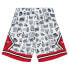 Фото #1 товара MITCHELL & NESS NBA DOODLE SWINGMAN SHORTS CHICAGO BULLS 1997