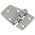 EUROMARINE Stainless Steel Semi Hexagonal Hinge 2 Units