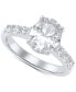 ფოტო #3 პროდუქტის 2-Pc. Set Cubic Zirconia Ring & Band in Sterling Silver