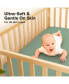 Фото #6 товара Waterproof Crib Sheets for Boys, Girls, 2pk Baby Fitted Crib Sheet, Waterproof Crib Mattress Protector Sheets