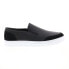 Фото #1 товара English Laundry Hugh EL2491S Mens Black Leather Lifestyle Sneakers Shoes