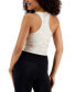 Women's Crack Foil Cropped Tank Top, Created for Macy's