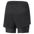 Фото #2 товара Puma Run 2In1 Woven Athletic Shorts Womens Black Athletic Casual 52219901