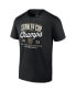 Фото #4 товара Men's Black Vegas Golden Knights 2023 Stanley Cup Champions Logo T-shirt