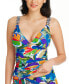 ფოტო #3 პროდუქტის Women's The Mix Molded-Cup Tankini Top