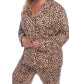 Women's Plus Size Pajama Set, 2 Piece