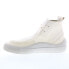 Фото #8 товара Fly London Syas SYAS431FLY-001 Mens Beige Leather Lace Up Casual Dress Boots 41