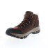 Фото #4 товара Skechers Edgemont Dalano 204632 Mens Brown Leather Lace Up Hiking Boots 10