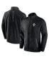 ფოტო #1 პროდუქტის Men's Black Colorado Rapids Header Raglan Full-Zip Jacket