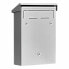 Burg-Wächter Daily 5861 SI - Wall-mounted mailbox - Steel - Silver - Vertical - Key - 1 pc(s)