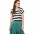 ფოტო #1 პროდუქტის VERO MODA Wide Stripe short sleeve T-shirt