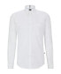 Фото #3 товара Men's Oxford Cotton Slim-Fit Button-Down Dress Shirt