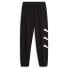 Puma Brand Repeat Sweatpants Mens Black Casual Athletic Bottoms 68209201