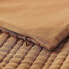 Фото #4 товара Euro Lyocell Cotton Blend Coverlet Sham Warm Brown - Casaluna