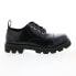 Фото #2 товара Diesel D-Konba LC Y02856-P4471-T8013 Mens Black Canvas Oxfords Casual Shoes