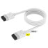 Фото #3 товара Corsair iCUE LINK Cable 600mm with Straight connectors White