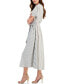 Фото #3 товара Платье женское T Tahari Tie-Waist Fit & Flare Midi