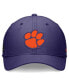 Фото #4 товара Men's and Women's Purple Clemson Tigers 2024 Sideline Swoosh Flex Hat