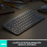 Фото #11 товара Logitech MX Keys Mini Minimalist Wireless Illuminated Keyboard - Mini - RF Wireless + Bluetooth - QWERTY - LED - Graphite