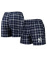 Фото #4 товара Men's Navy and Gray New York Yankees Ledger Flannel Boxers