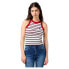 ფოტო #1 პროდუქტის WRANGLER 112350284 Ringer sleeveless T-shirt