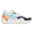 Фото #1 товара Puma Trc Blaze Court Basketball Mens White Sneakers Athletic Shoes 37658224