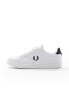 Fred Perry B6312 leather trainers in white