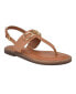 Фото #1 товара Women's Brontina Flat Thong Sandals with Hardware