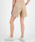 Фото #2 товара Women's Drawstring Relaxed Shorts Created for Macy's