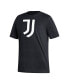 ფოტო #2 პროდუქტის Men's Black Juventus Three-Stripe T-shirt