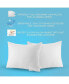 Poly-Cotton Zippered Pillow Protector - 200 Thread Count - Protects Against Dust, Dirt, and Debris - Standard Size - 4 Pack
