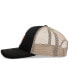 ფოტო #3 პროდუქტის Men's Embroidered Logo Patch Snapback Trucker Hat