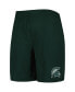 ფოტო #5 პროდუქტის Men's Green, White Michigan State Spartans Downfield T-shirt and Shorts Set