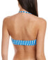 Lemlem Zala Bandeau Bikini Top Women's Blue S