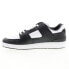 Lacoste Court Cage 223 3 SMA Mens Black Leather Lifestyle Sneakers Shoes