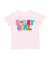 Фото #1 товара Little and Big Girls Birthday Girl Patch Short Sleeve T-Shirt