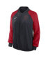 ფოტო #2 პროდუქტის Women's Navy Cleveland Guardians Authentic Collection Team Raglan Performance Full-Zip Jacket