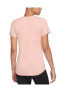Фото #3 товара Training Dri-FIT One T-shirt in Pale Pink Kadın Pembe Spor Tişört